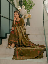 Aneela Lawn Fancy 3-Piece Unstitched Suit | Eid ul Adha 2026 | Bamber Chiffon Dupatta