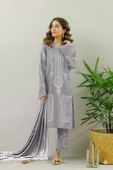 Eid ul Azha 2026 Lawn 3-Piece Heavy Embroidered Suit | 48" Shirt, Sleeves & Trouser