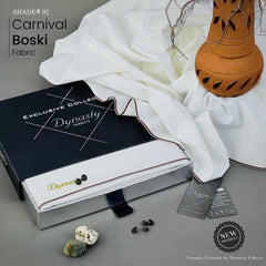 Carnival Boski x Dynasty Men's Unstitched Suit | Gift Box | Wholesale Rs.3150