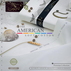 Libas-e-Yousaf American Soft Cotton Unstitched Suit | 2026 Wedding Collection | 4.5m