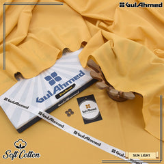 Gul Ahmad Soft Cotton SCG16 Men's Unstitched Suit | Breathable Summer Fabric | 4.5m
