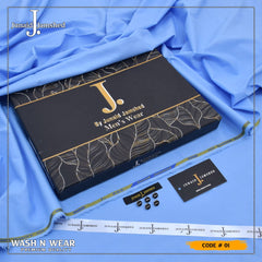J. Country Wash & Wear Men's Unstitched Suit | Four Seasons | 4m Cutting