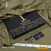 J. Country Wash & Wear Men's Unstitched Suit – Shade 08 | Four Seasons | 4m Cutting