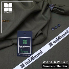 Gul Ahmed Luxury Men’s Boski – Premium Wash & Wear Summer Collection (4 Meters)