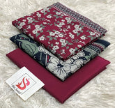 Bin Saeed Allover Printed Lawn 2-Piece Unstitched Suit – Design 03 | 100% Original | 5m Cutting