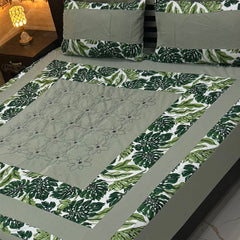 Patch Work Bedsheet | Embroidered & Panel Stuff | Premium Quality