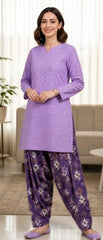 Chikankari 2-Piece Unstitched Suit | Traditional Embroidery | Color Guaranteed