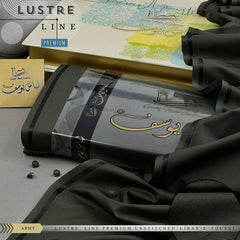 Libas-e-Yousaf Premium Four-Season Imported Fabric Suit | 4m, 9 Buttons, Luxury Box