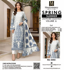 Mausummery 2026 Latest Lawn Collection | Premium Unstitched Suit | Summer Prints
