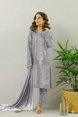 Eid ul Azha 2026 Lawn 3-Piece Heavy Embroidered Suit | 48" Shirt, Sleeves & Trouser