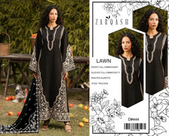 Eid ul Azha 2026 Lawn 3-Piece Heavy Embroidered Suit | 48" Shirt, Sleeves & Trouser