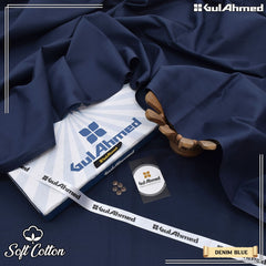 Gul Ahmad Soft Cotton SCG16 Men's Unstitched Suit | Breathable Summer Fabric | 4.5m