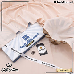 Gul Ahmad Soft Cotton SCG16 Men's Unstitched Suit | Breathable Summer Fabric | 4.5m
