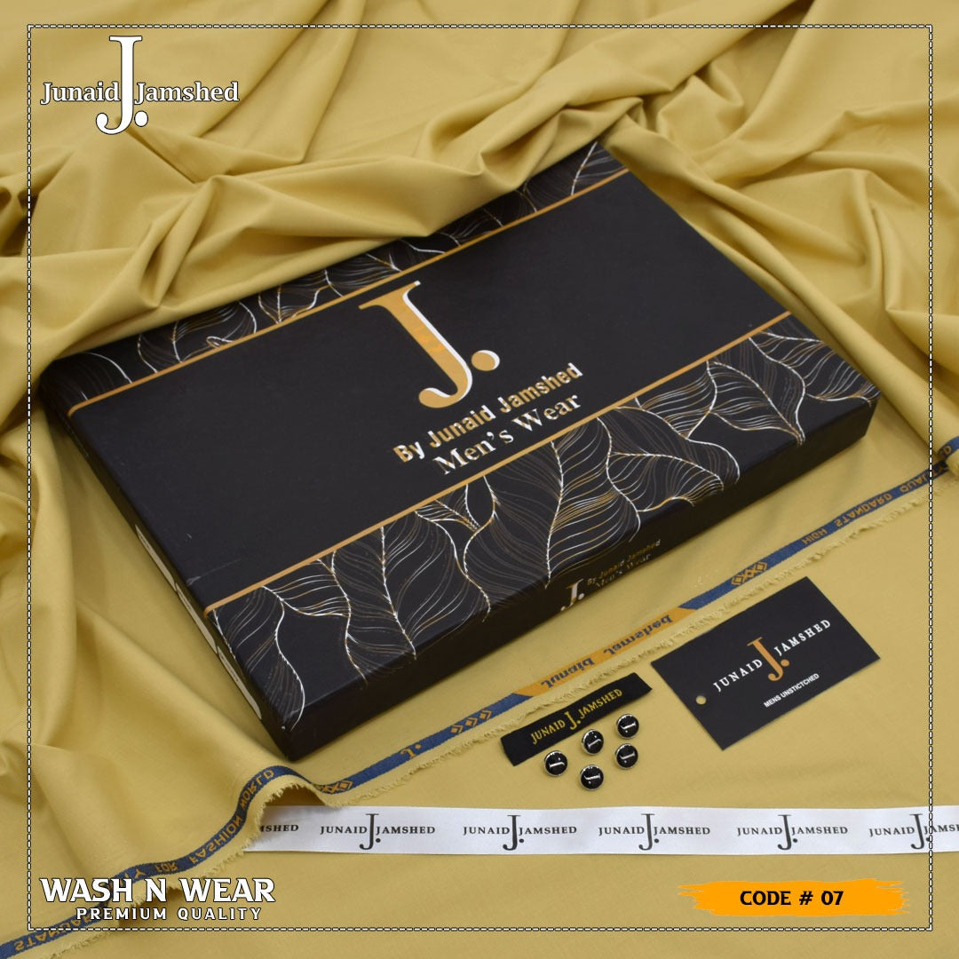 J. Country Wash & Wear Men's Unstitched Suit | Four Seasons | 4m Cutting