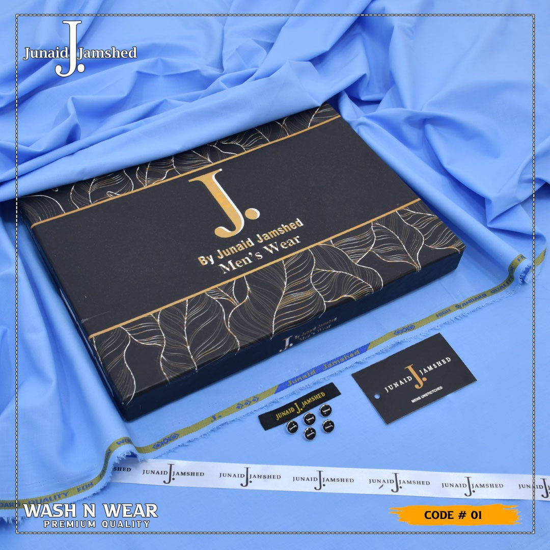 J. Country Wash & Wear Men's Unstitched Suit | Four Seasons | 4m Cutting