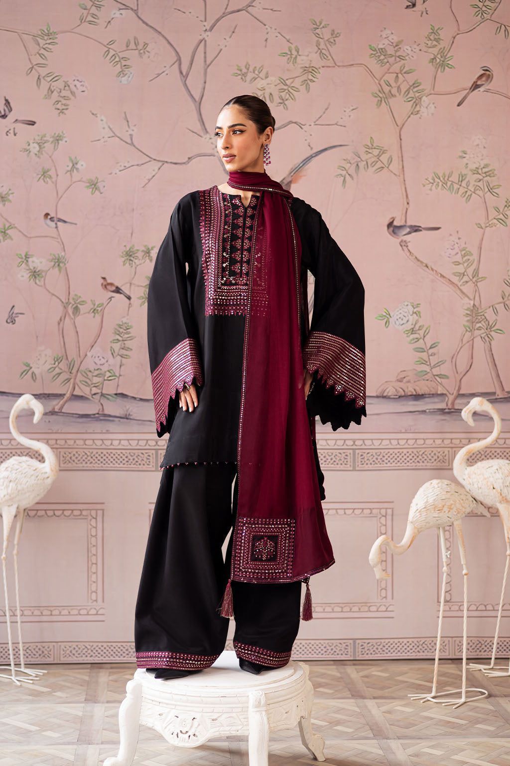 Vanya Premium Embroidered Lawn – 3 Piece Unstitched Summer Collection (Most Demanding Edition)