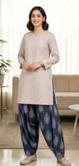 Chikankari 2-Piece Unstitched Suit | Traditional Embroidery | Color Guaranteed